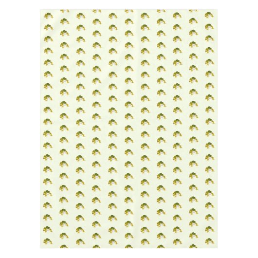 Happy Frog Tablecloth Wählen Sie Farbe Tischdecke (Vorderseite)