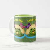 Happy Frog Tasse (Vorderseite Links)