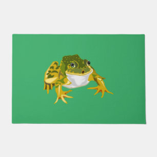Happy Frog - Wählen Sie / fügen Sie Ihre Farben hi Fußmatte