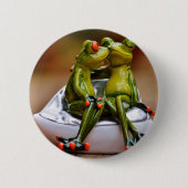 Happy Frogs Button (Vorderseite)