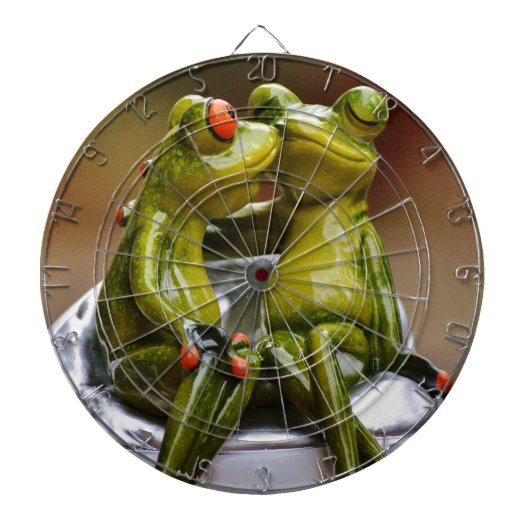 Happy Frogs Dartscheibe (vorne)