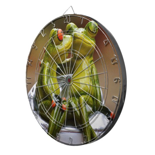 Happy Frogs Dartscheibe (Vorderseite rechts)