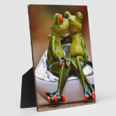 Happy Frogs Fotoplatte (Seite)