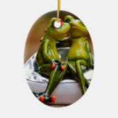 Happy Frogs Keramikornament (Vorne)