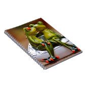 Happy Frogs Notizblock (Rechte Seite)