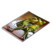 Happy Frogs Notizblock (Linke Seite)