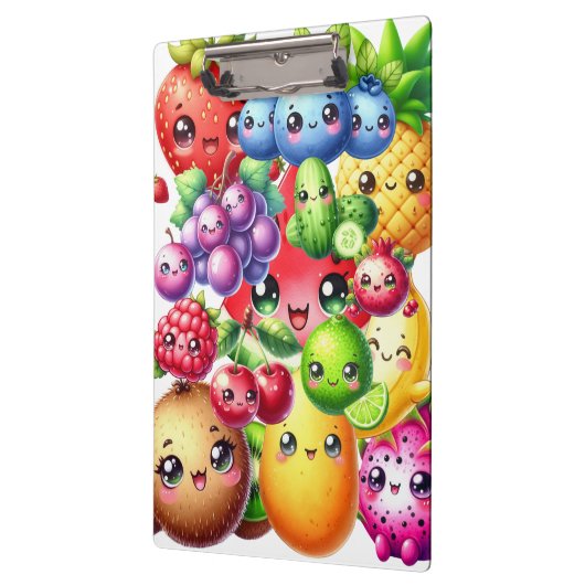 Happy Fruit Klemmbrett (Links)