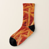 Happy Fry Day French Fries Socken (Links - Außen)