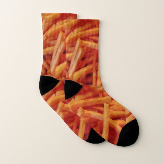 Happy Fry Day French Fries Socken (Paar)