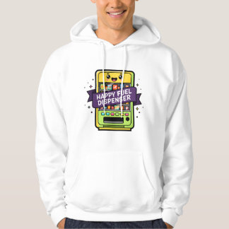 Happy Fuel Dispenser | Cute Vending Machine Snack  Hoodie