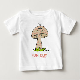 Happy Fun Baby Boy Cartoon Niedlich Sweet Funny Baby T-shirt