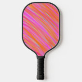 Happy Fun Colorful Bold Bright Collection Pickleball Schläger (Rückseite)