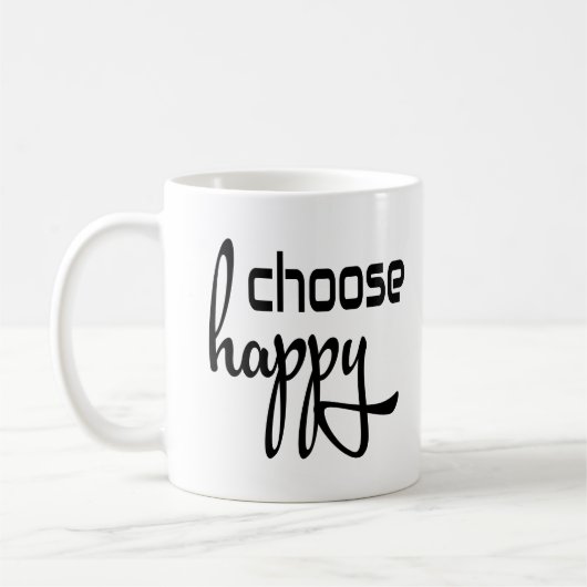 Happy Funny Happiness Zitate Friend Forever wählen Kaffeetasse (Links)
