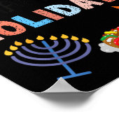 Happy Funny Holidays Diwali Kwanzaa Hanukkah Chris Poster (Ecke)