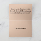 Happy Funny Retirement Card Karte (Innenseite)