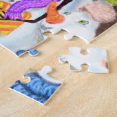 Happy Funny Snowmans Frohe Weihnachtsfeier Puzzle (Seite)