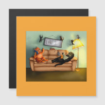 Happy Funny und Niedliche Familienkatzen bei Zuhau