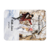 Happy Galentine’s Day Custom Photo - Best Friends Magnet (Horizontal)