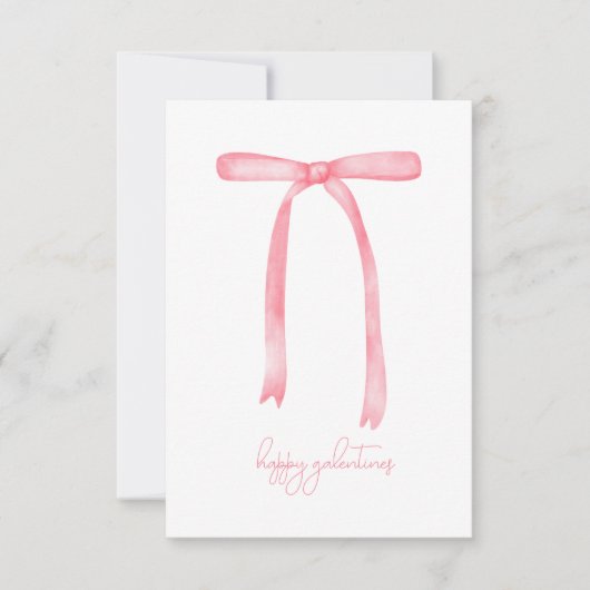 Happy Galentines Card Valentinenkarte für Freunde! Dankeskarte (Vorderseite)