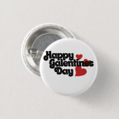 Happy Galentines Day Button (Vorne & Hinten)