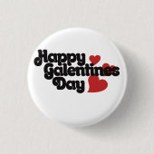 Happy Galentines Day Button (Vorderseite)