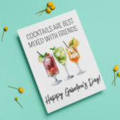 Happy Galentine's Day Cocktail Freunde Karte