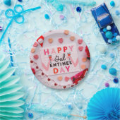 Happy Galentine's Day Food & Spirits Party Pappteller (Party)