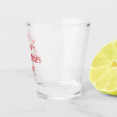Happy Galentine's Day Gastgeschenk Schnapsglas (Rechts)