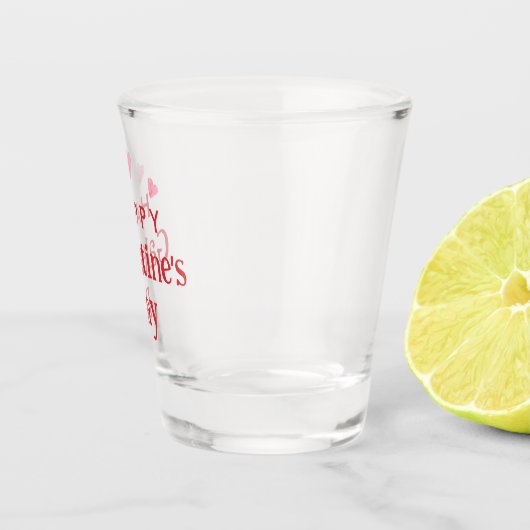 Happy Galentine's Day Gastgeschenk Schnapsglas (Rechts)