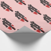 Happy Galentines Day Geschenkpapier (Ecke)