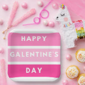 Happy Galentine's Day Paper Plate Pappteller (Party)