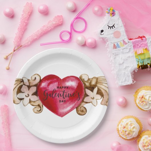 Happy Galentines Day Pappteller (Party)