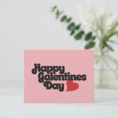 Happy Galentines Day Postkarte (Stehend Vorderseite)