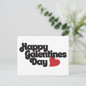 Happy Galentines Day Postkarte (Stehend Vorderseite)