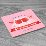 Happy Galentine's Day Red Wine Brillen Herz Rechteckiger Pappuntersetzer<br><div class="desc">Glückliche Galentiner's Day Rotwein Gläser rosa Herzen Papier Untersetzer. Sie können dieses Design auf anderen Zazzle-Produkten übertragen und an die meisten Zazzle-Produkte anpassen. Vielen Dank,  dass Sie sich für unsere Designs entschieden haben und sich an die Standard Studio Designs halten.</div>