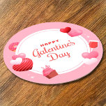 Happy Galentine's Day Red Wine Glass Hearts Runder Pappuntersetzer<br><div class="desc">Glückliche Galentiner's Day Rotwein Glasherzen rund Papier Untersetzer. Sie können dieses Design auf anderen Zazzle-Produkten übertragen und an die meisten Zazzle-Produkte anpassen. Vielen Dank,  dass Sie sich für unsere Designs entschieden haben und sich an die Standard Studio Designs halten.</div>