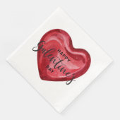 Happy Galentines Day Serviette (Ecke)