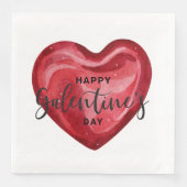 Happy Galentines Day Serviette (Vorderseite)