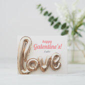 Happy Galentine's Holiday Card Feiertagskarte (Stehend Vorderseite)