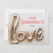 Happy Galentine's Holiday Card Feiertagskarte (Vorderseite)