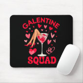 Happy Galentines Squad Valentine's Girls Day Febru Mousepad (Mit Mouse)