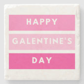 Happy Galentines Untersetzer (Vorderseite)