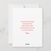 Happy Galentine's Valentine's Holiday Card Feiertagskarte (Rückseite)