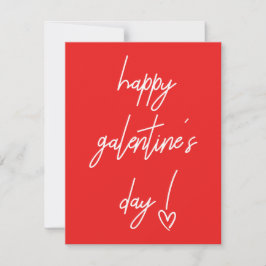 Happy Galentine's Valentine's Holiday Card Feiertagskarte