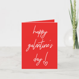 Happy Galentine's Valentine's Holiday Card Feiertagskarte