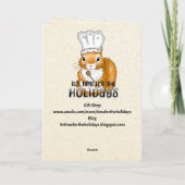 Happy Garbanzo Bean Day | 21. Oktober Karte (Rückseite)