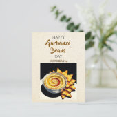 Happy Garbanzo Bean Day | 21. Oktober Postkarte (Stehend Vorderseite)