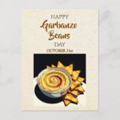 Happy Garbanzo Bean Day | 21. Oktober Postkarte (Vorderseite)