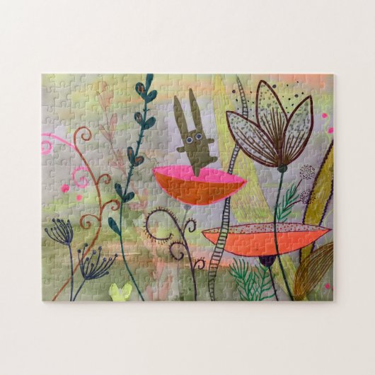 Happy Garden Puzzle (Horizontal)