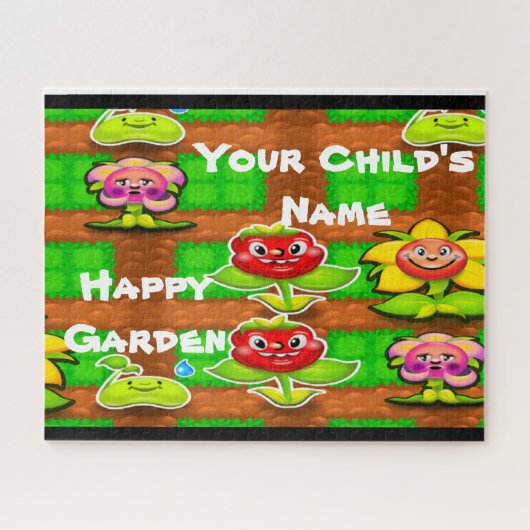 Happy Garden Puzzle (Horizontal)